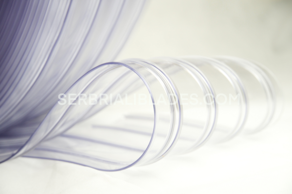 Vinyl Curtain - Clear Strip Roll - Image 2