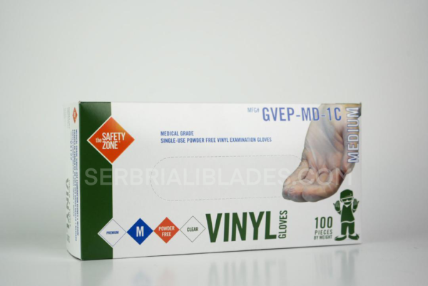 Vinyl Gloves - Powder Free - 10 Packs of 100 - Image 3
