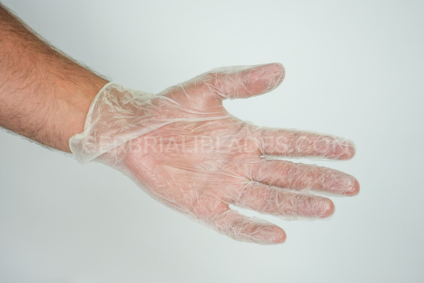 Vinyl Gloves - Powdered - 10 Packs of 100
